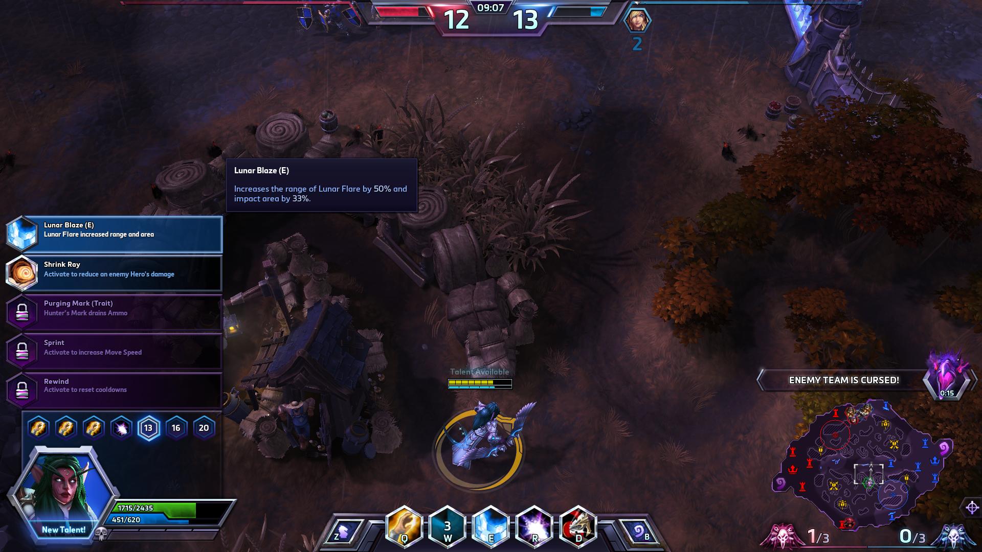 Lunar Blaze Tyrande hots