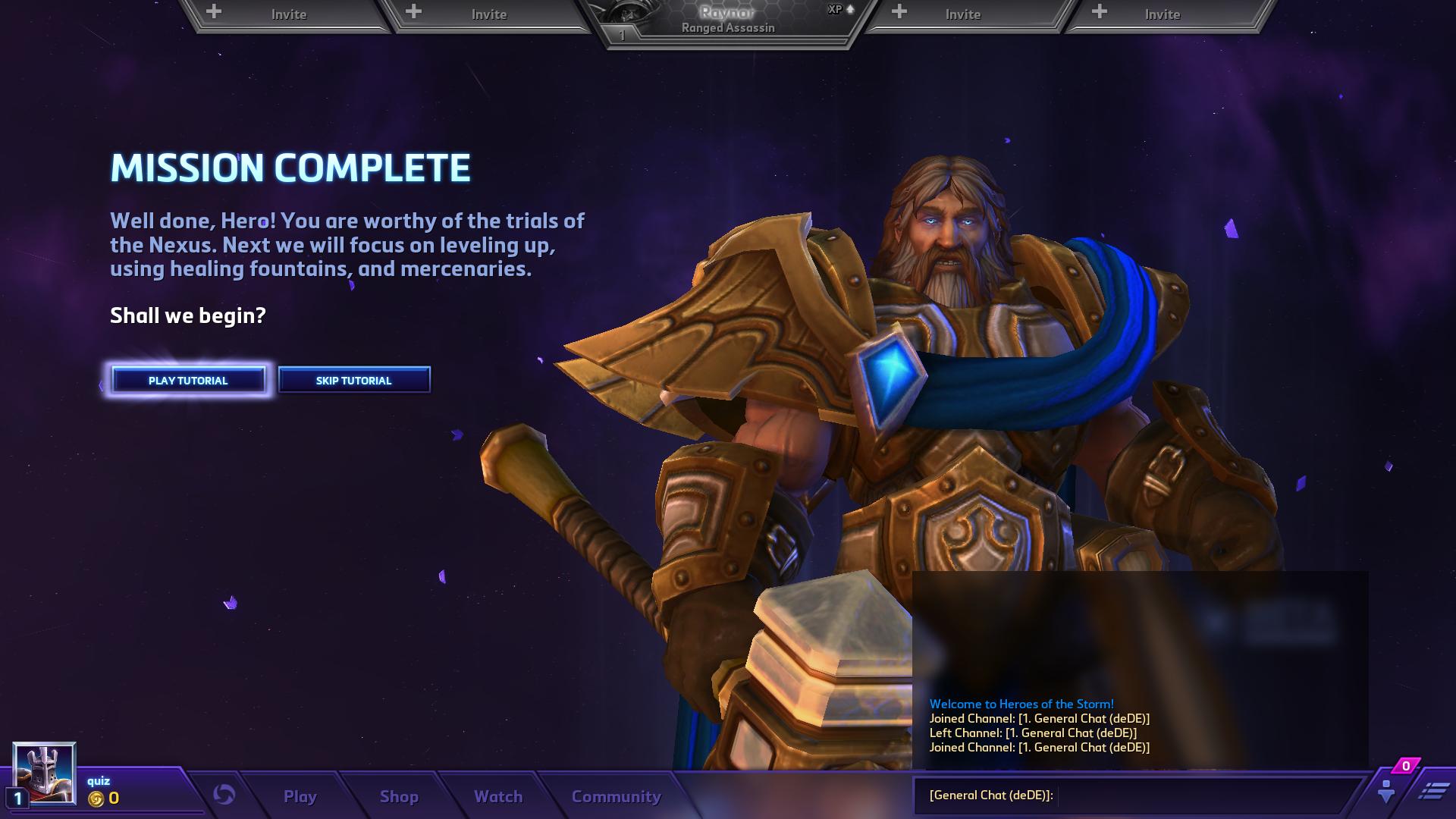 Mission Complete HotS hots