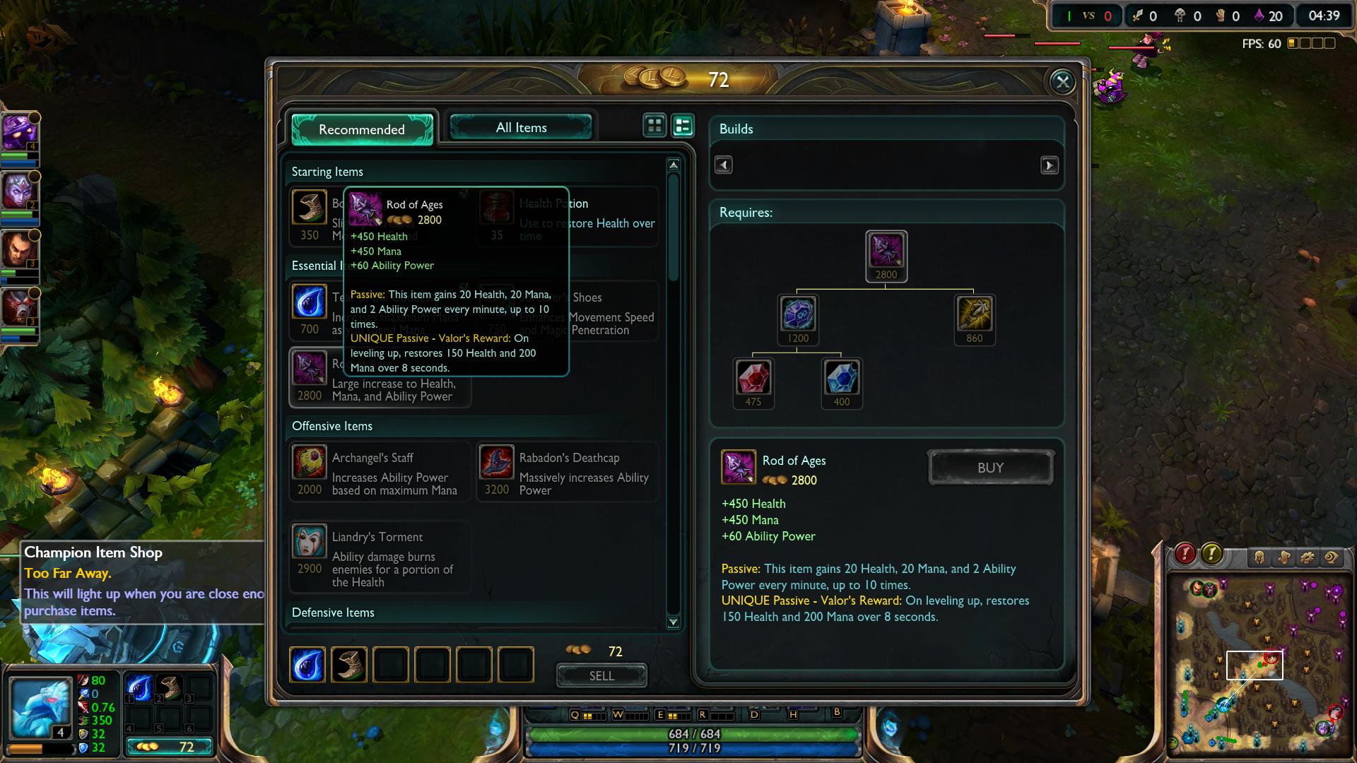 lol Rod of Ages item lol