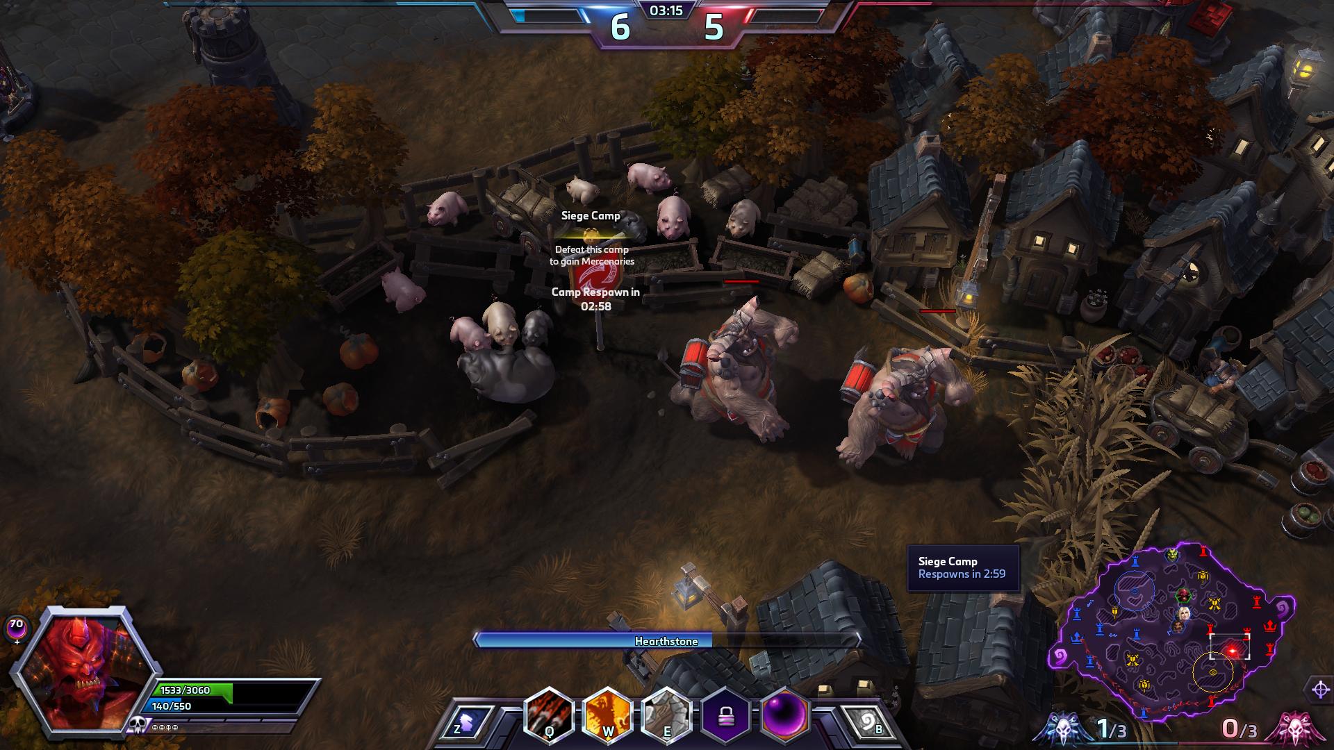 Siege Camp HotS hots