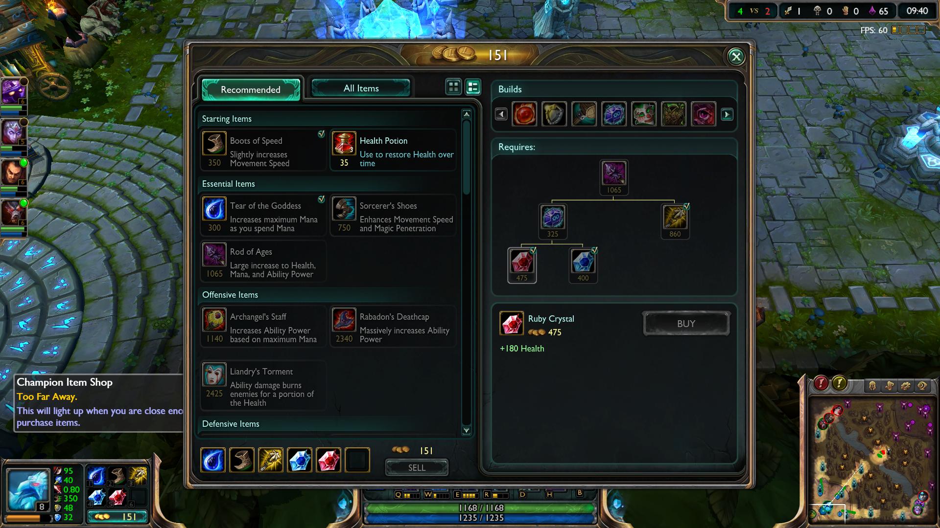 lol Ruby Crystal item lol