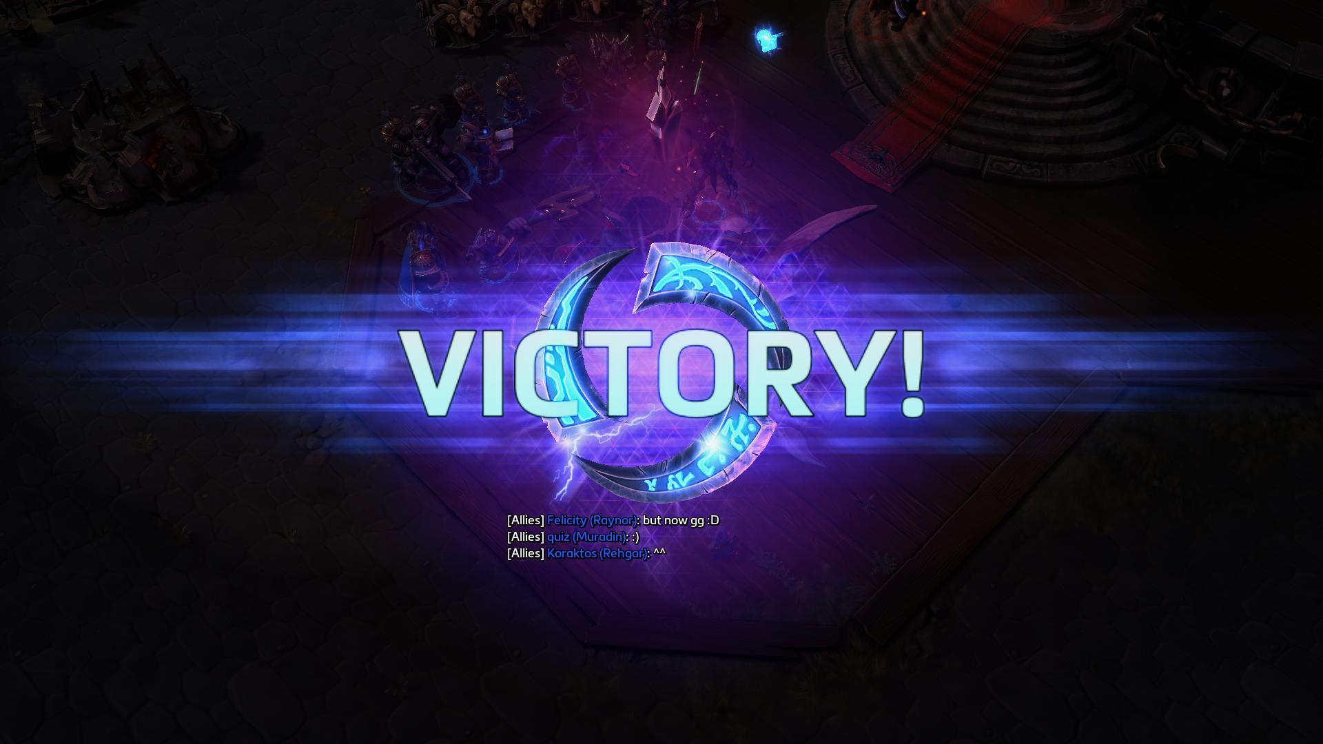 Victory Heroes of the Storm hots screenshot