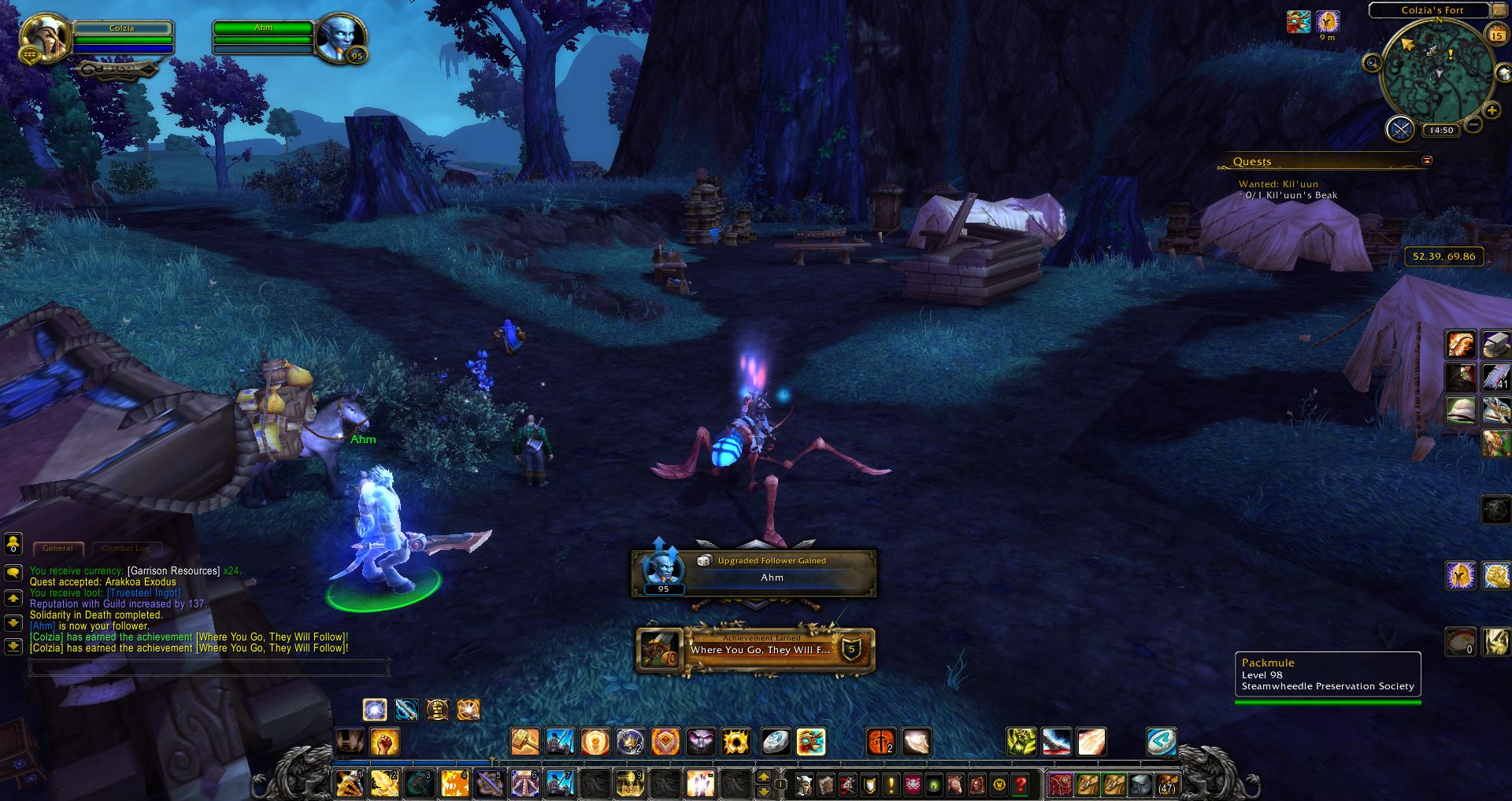 Ahm follower wow