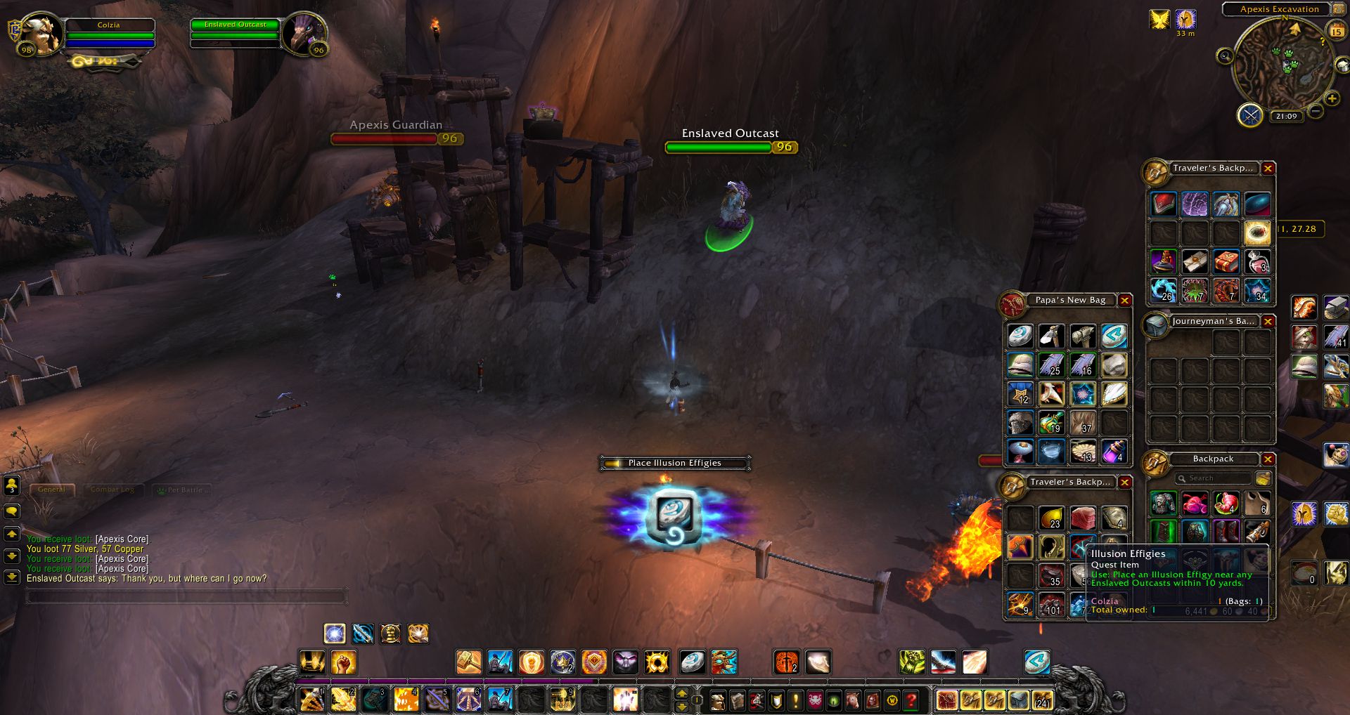 Apexis Excavation wow