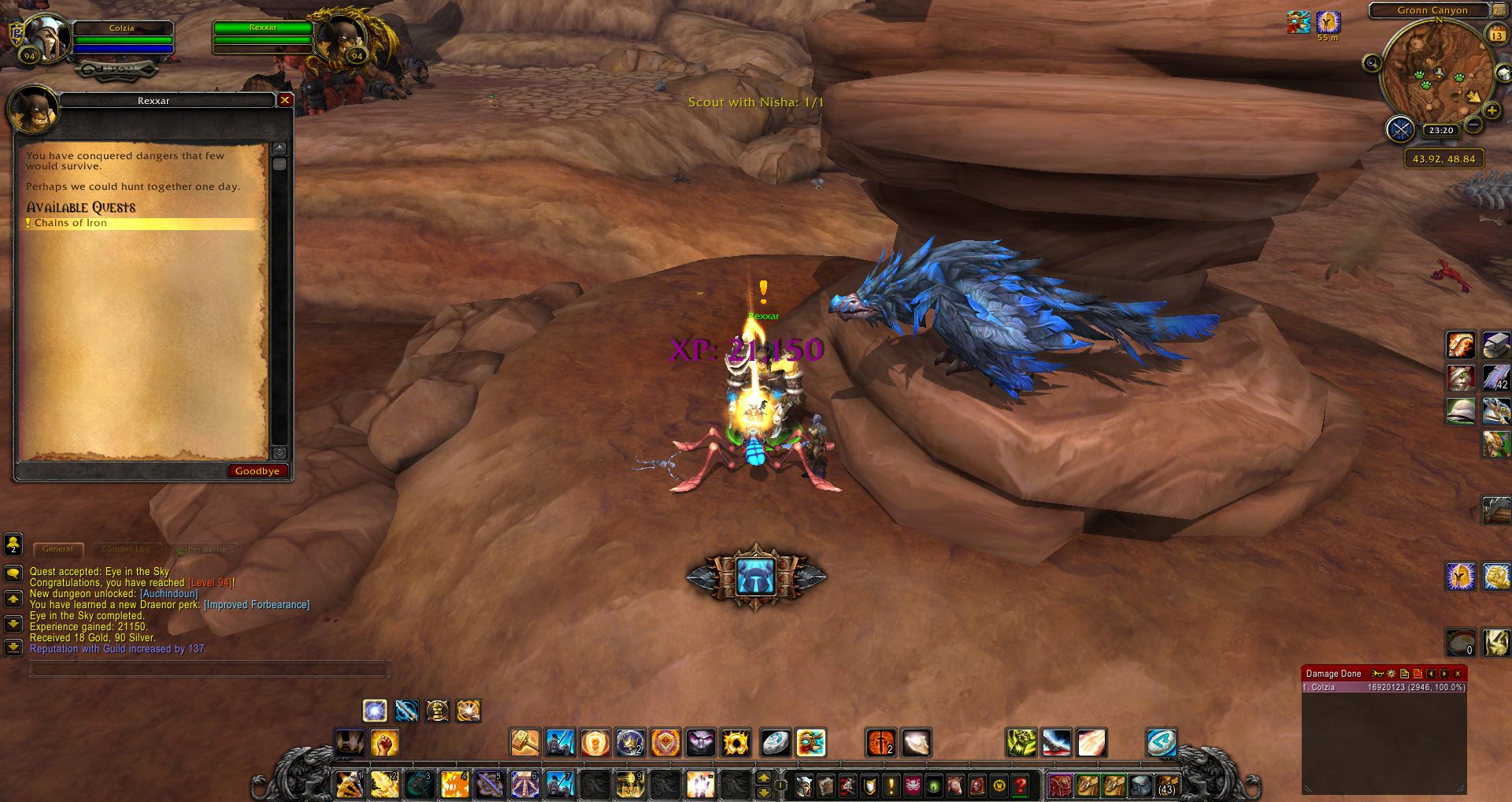 Chains of iron wow