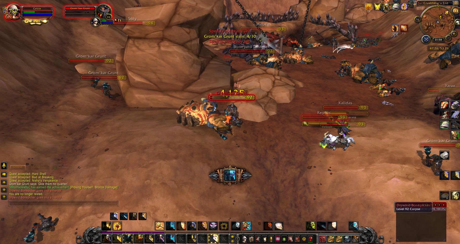 Crushfang's End wow