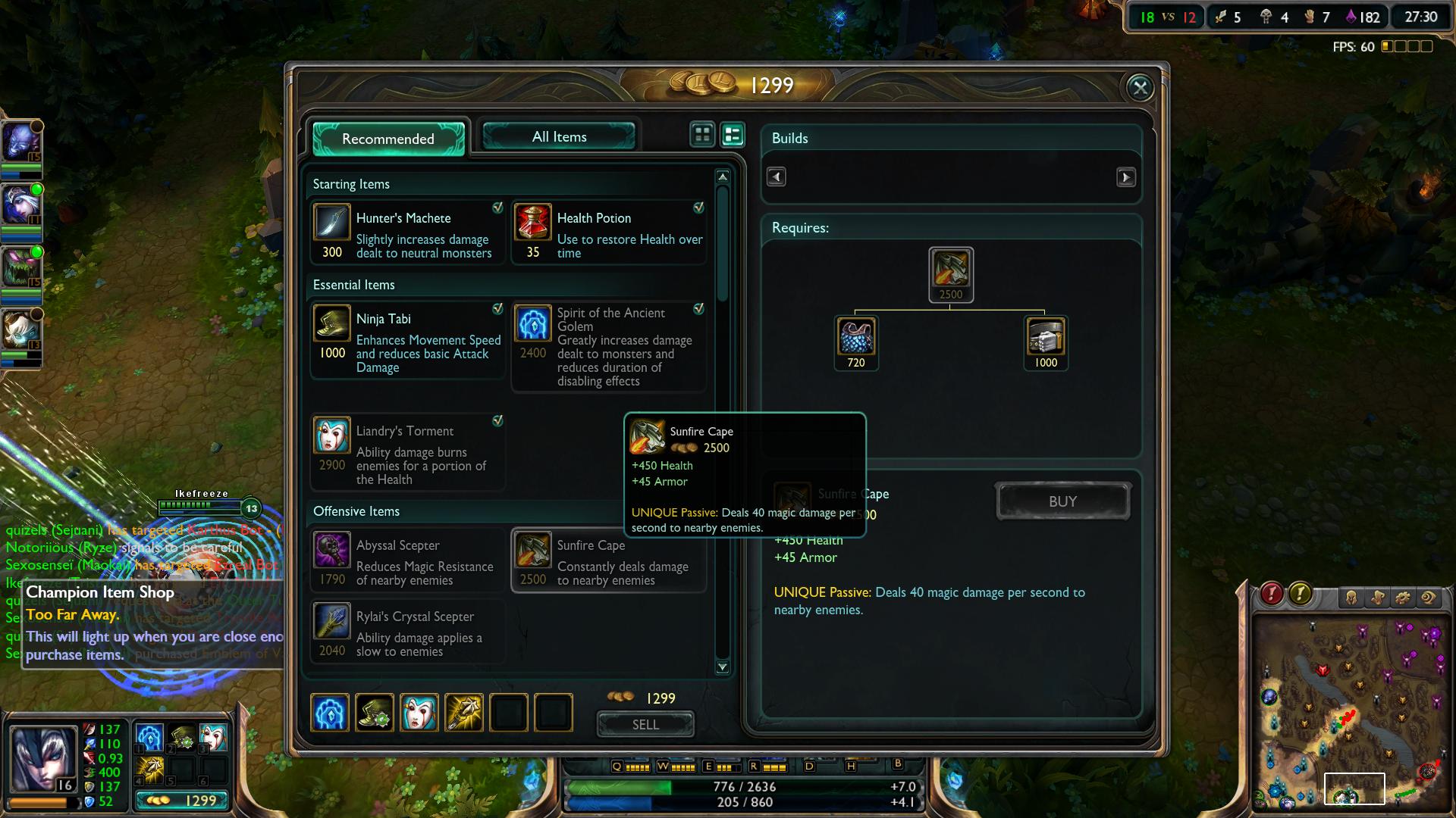 lol Sunfire Cape item lol
