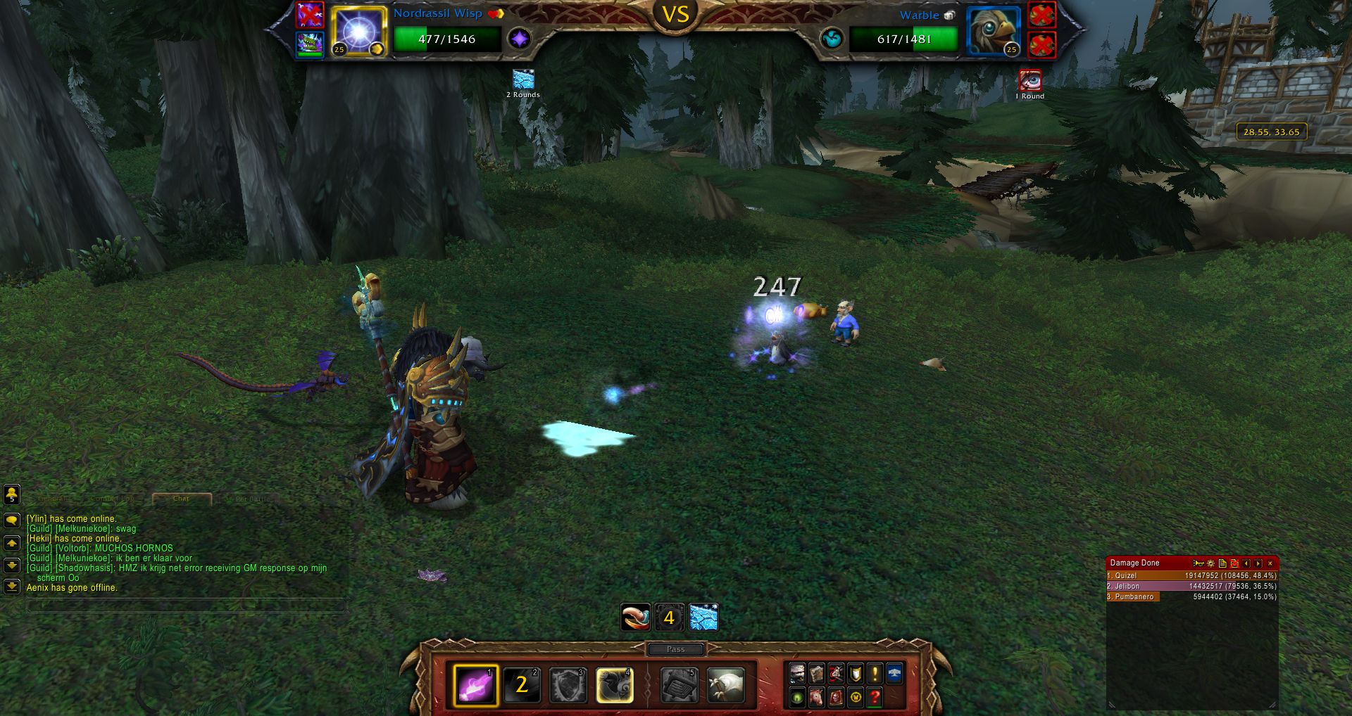 Nordrassil Wisp pet battle wow