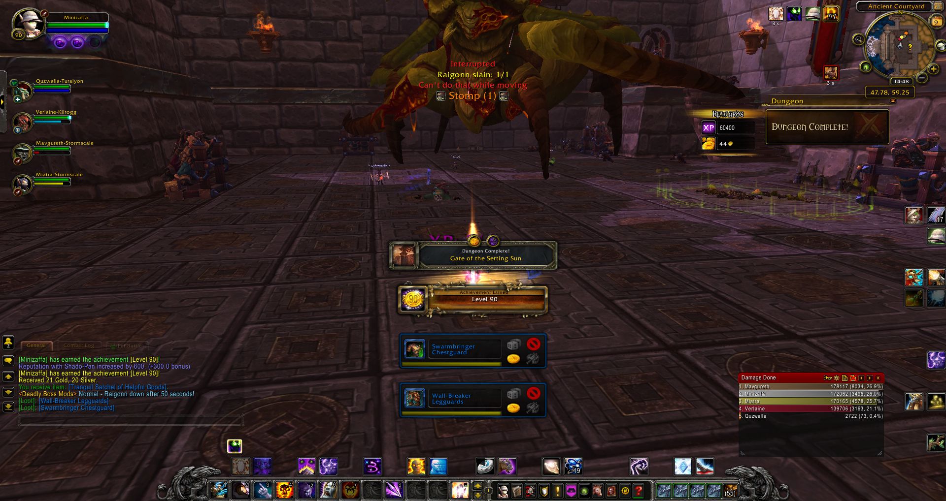 Raigonn slain wow