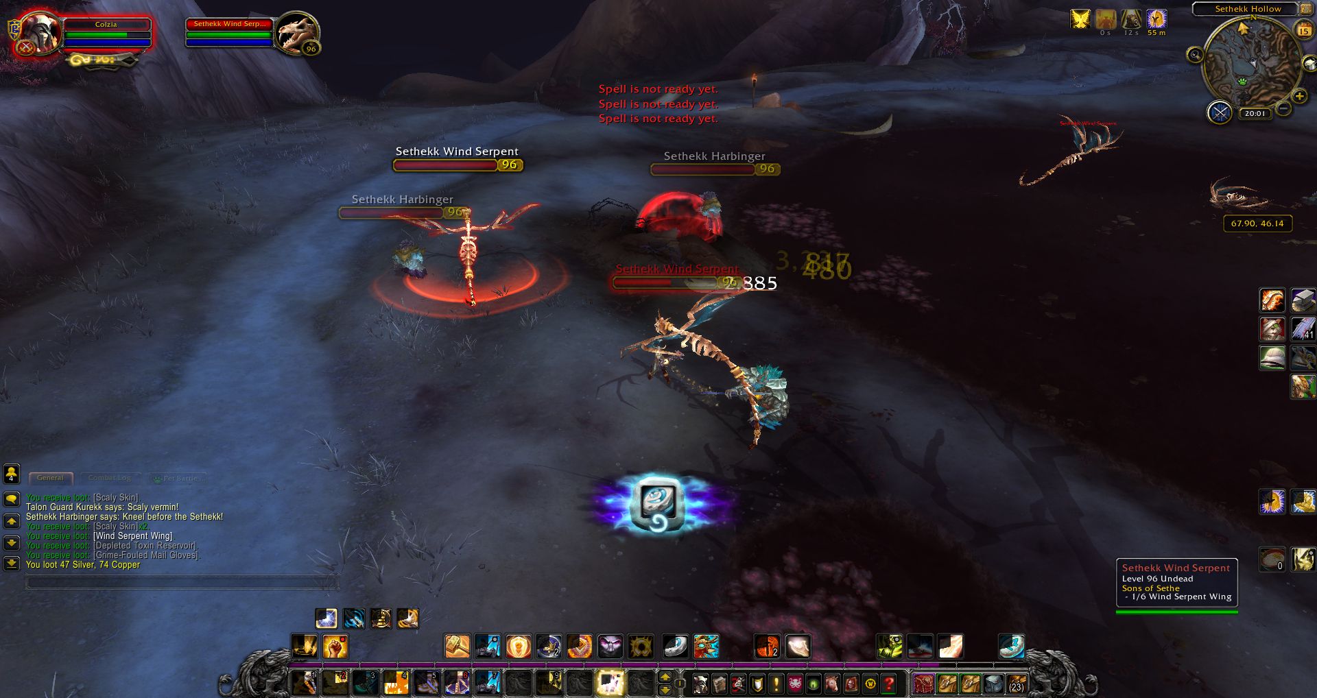 Sethekk Wind Serpent wow