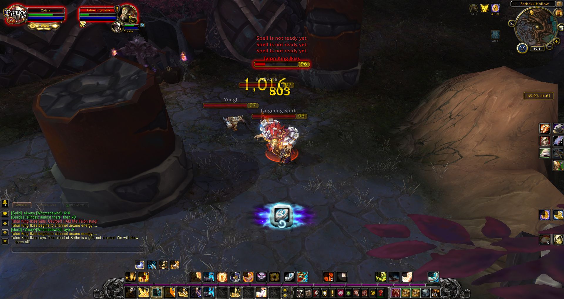 Talon King Ikiss wow