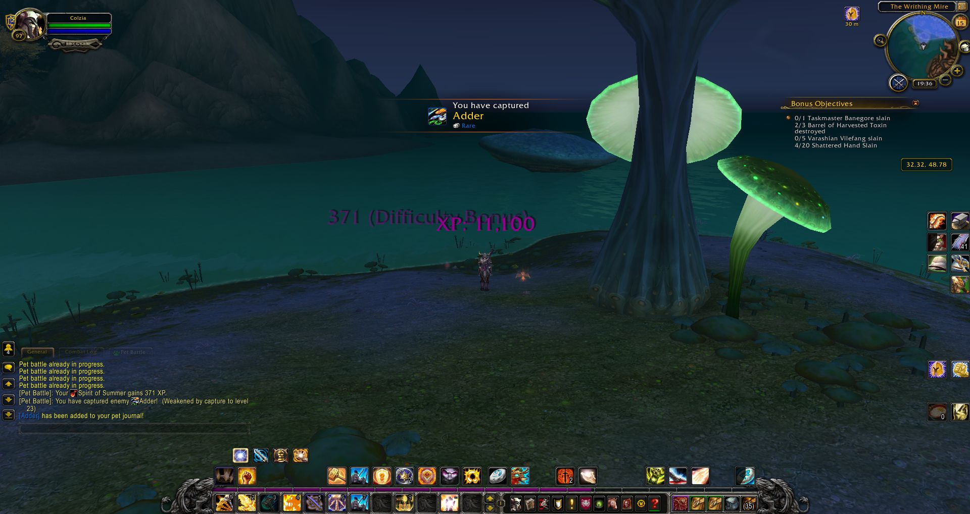 The Writhing Mire wow