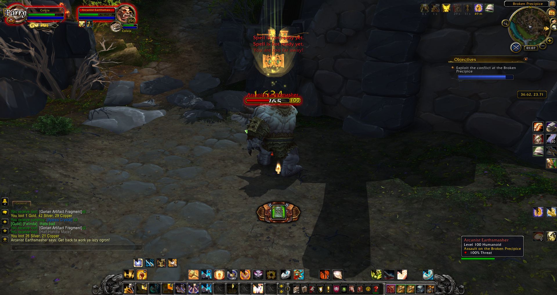 Arcanist Earthsmasher wow