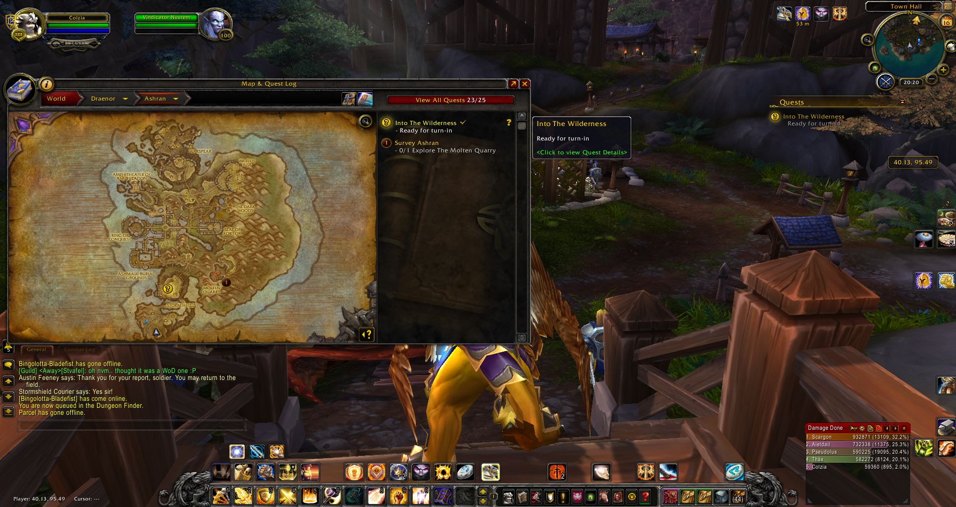 Ashran map WoD wow