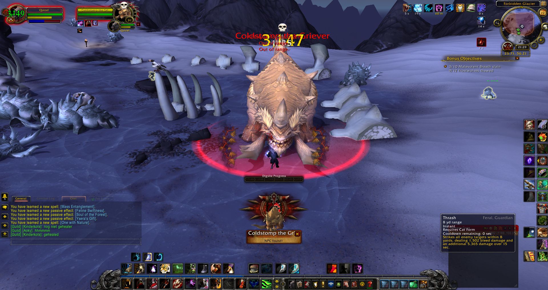 Coldstomp the Griever wow