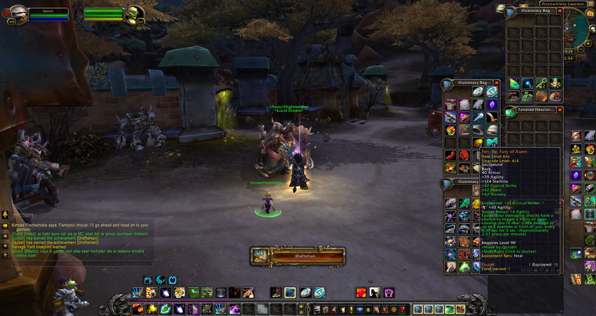 Draftsman achievement wow