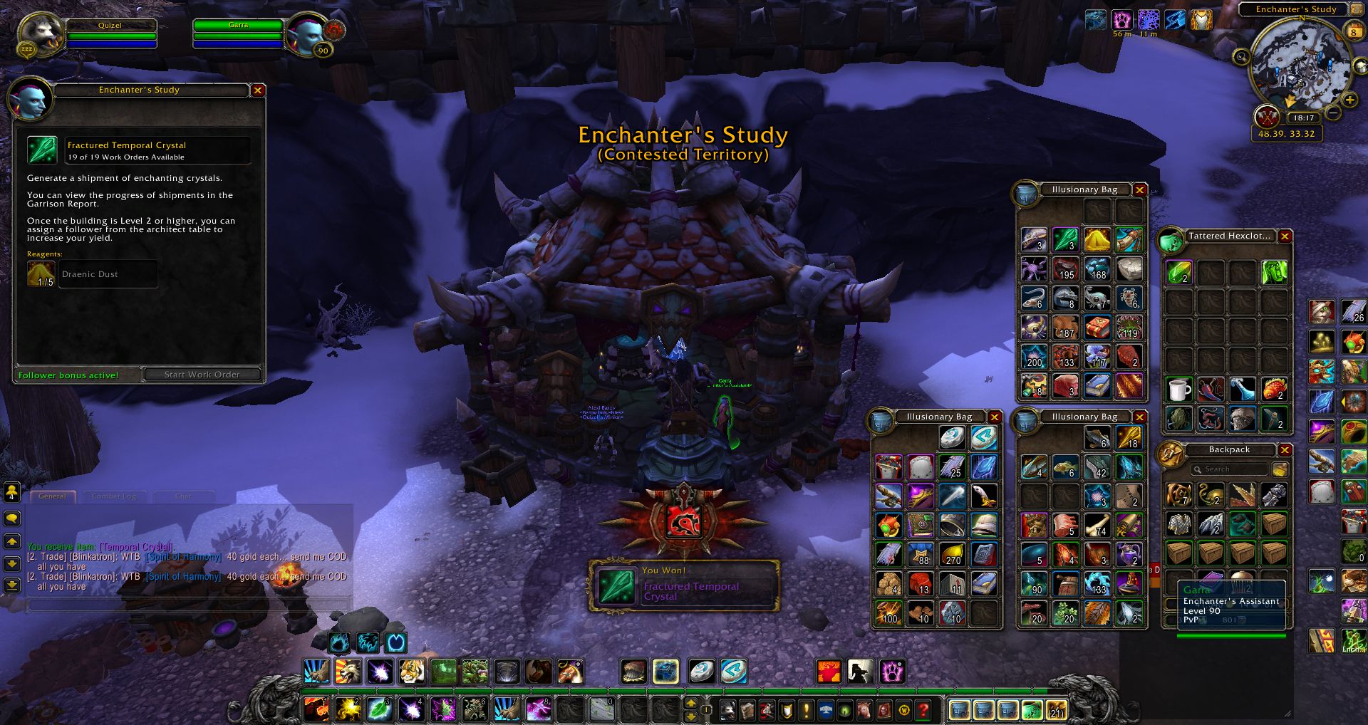 Fractured Temporal Crystal wow