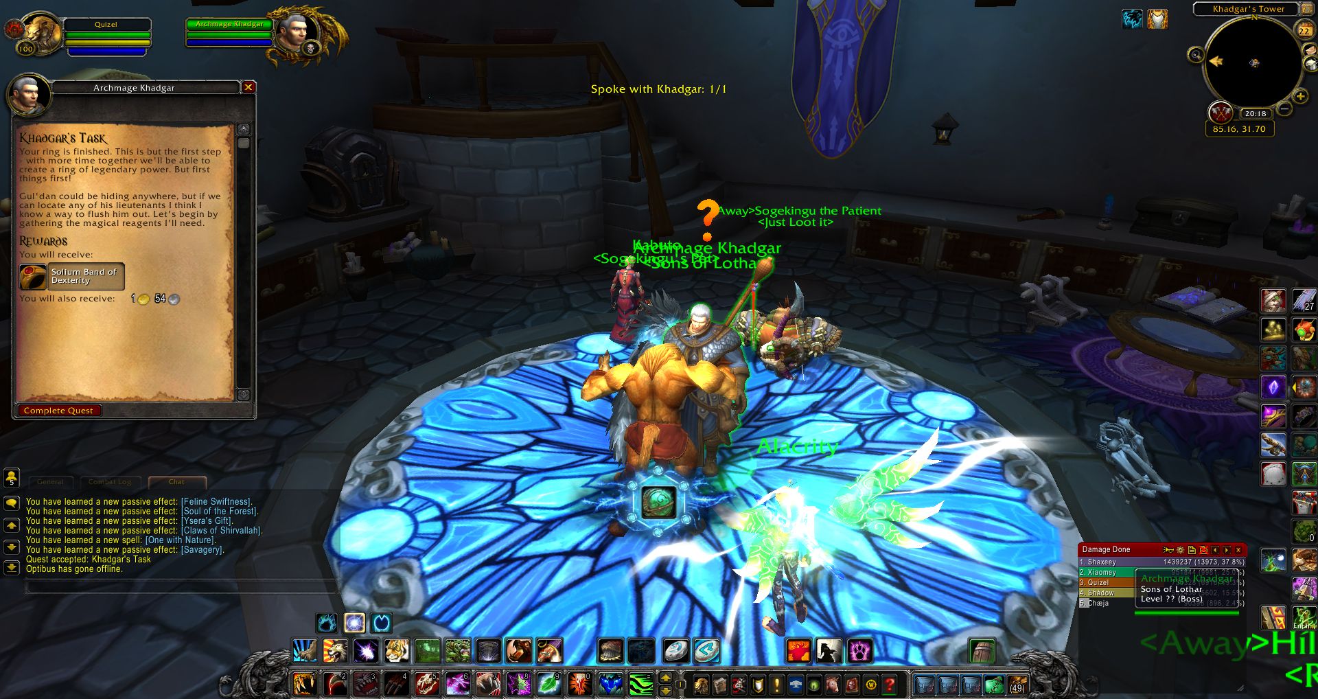 Khadgar's Task quest WoD wow