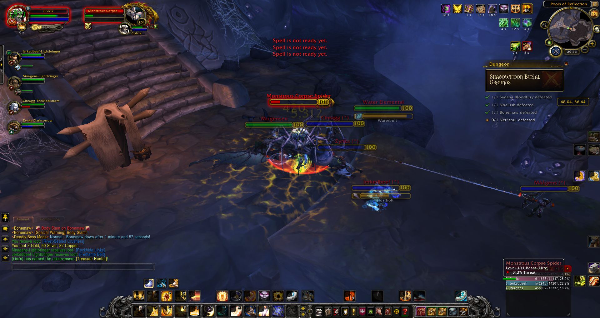 Monstrous Corpse Spider wow