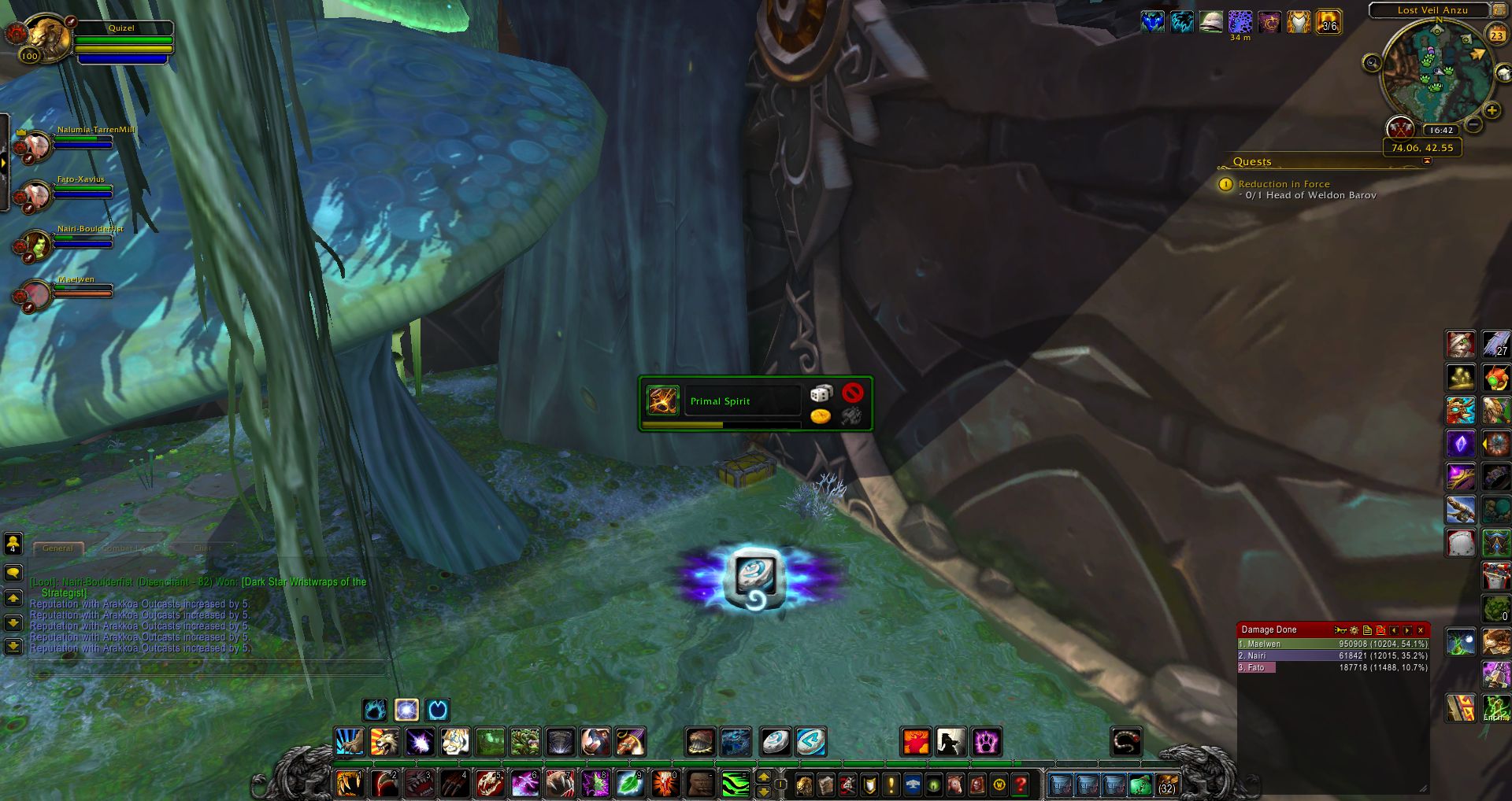Primal Spirit WoD wow