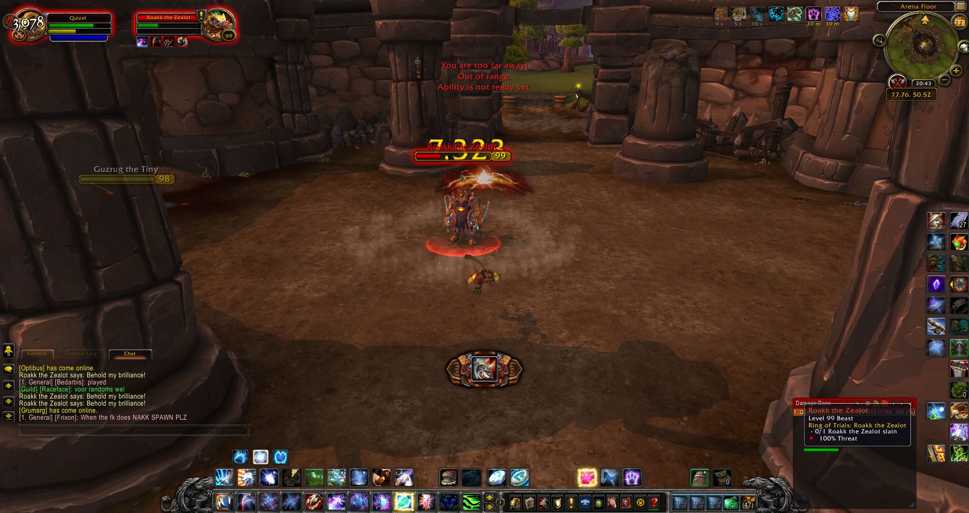 Roakk the Zealot wow