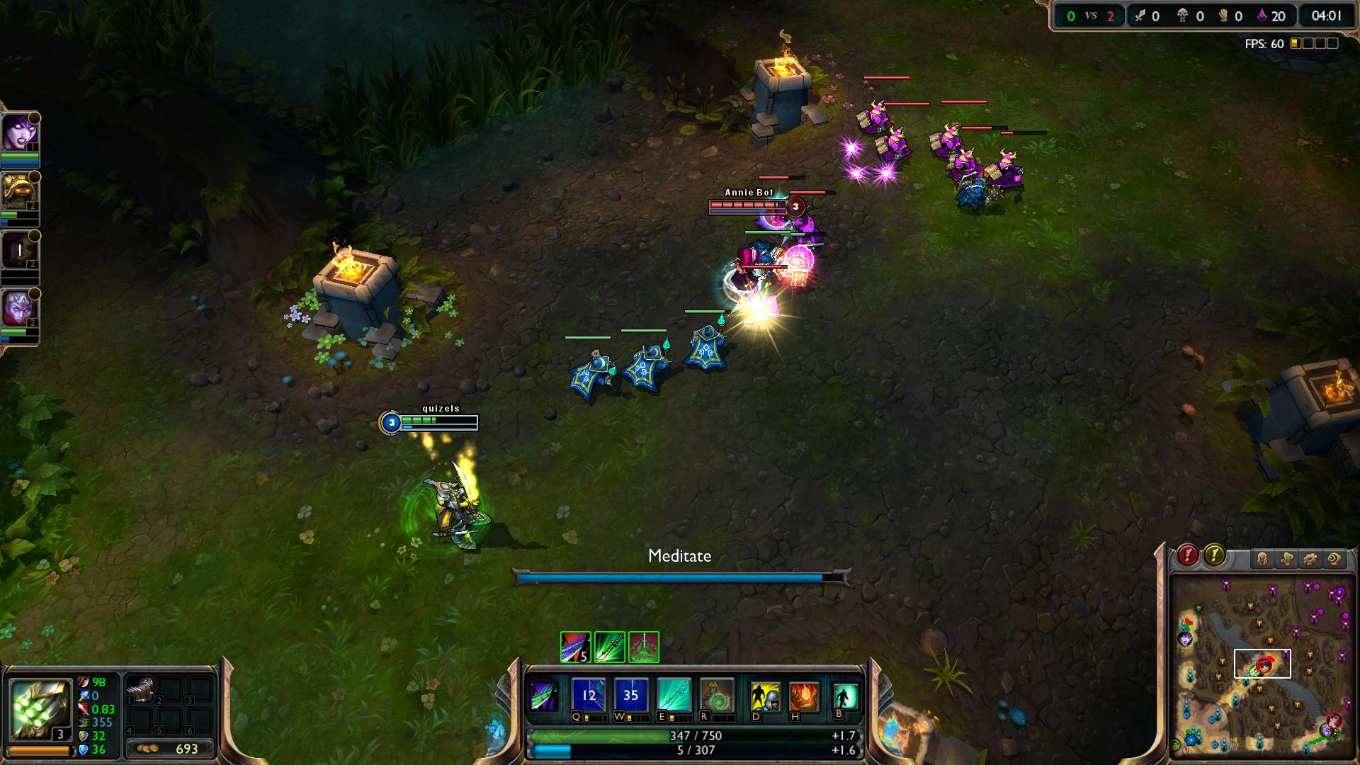 Master Yi Meditate lol
