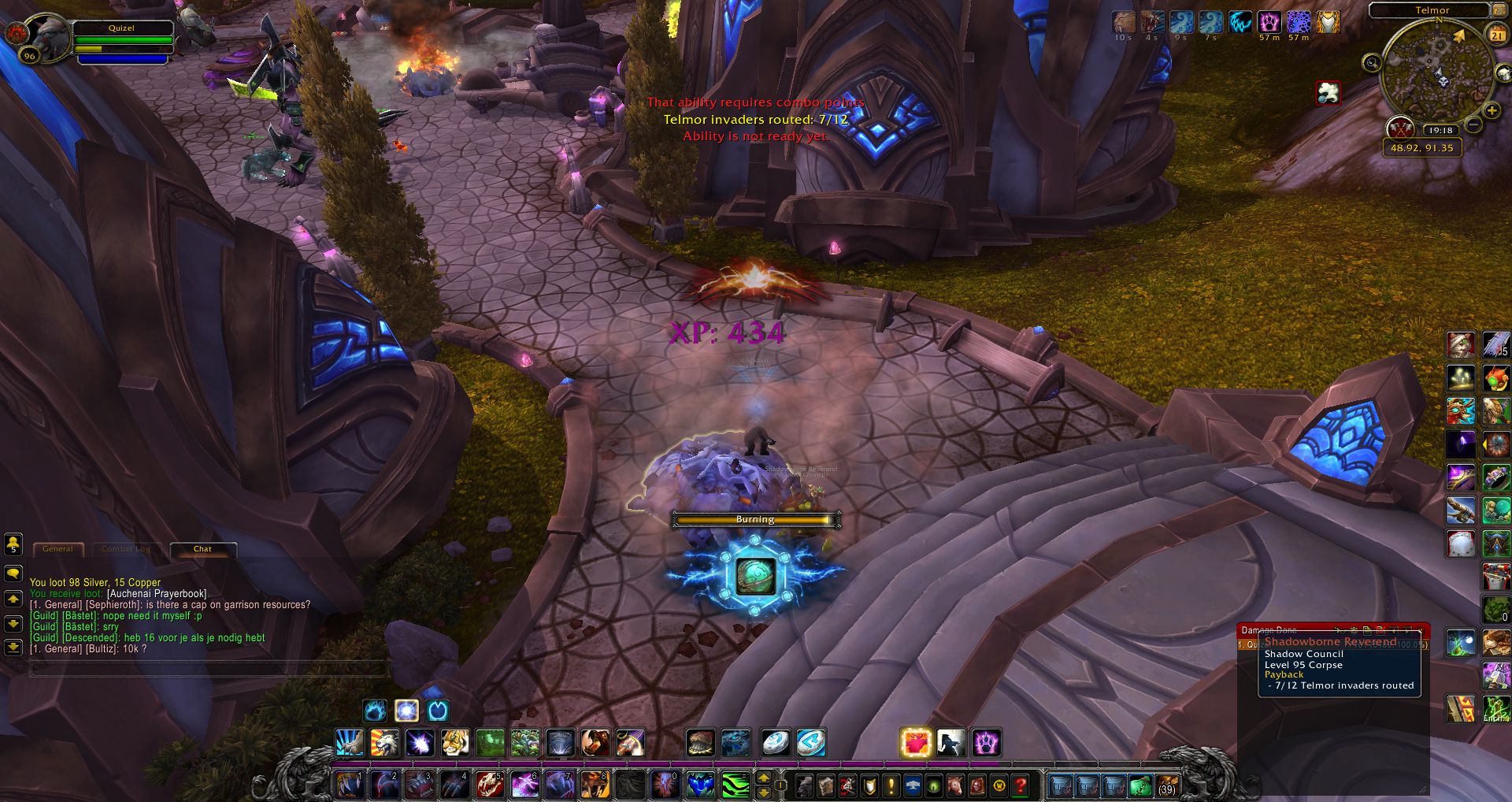 Telmor invaders routed wow