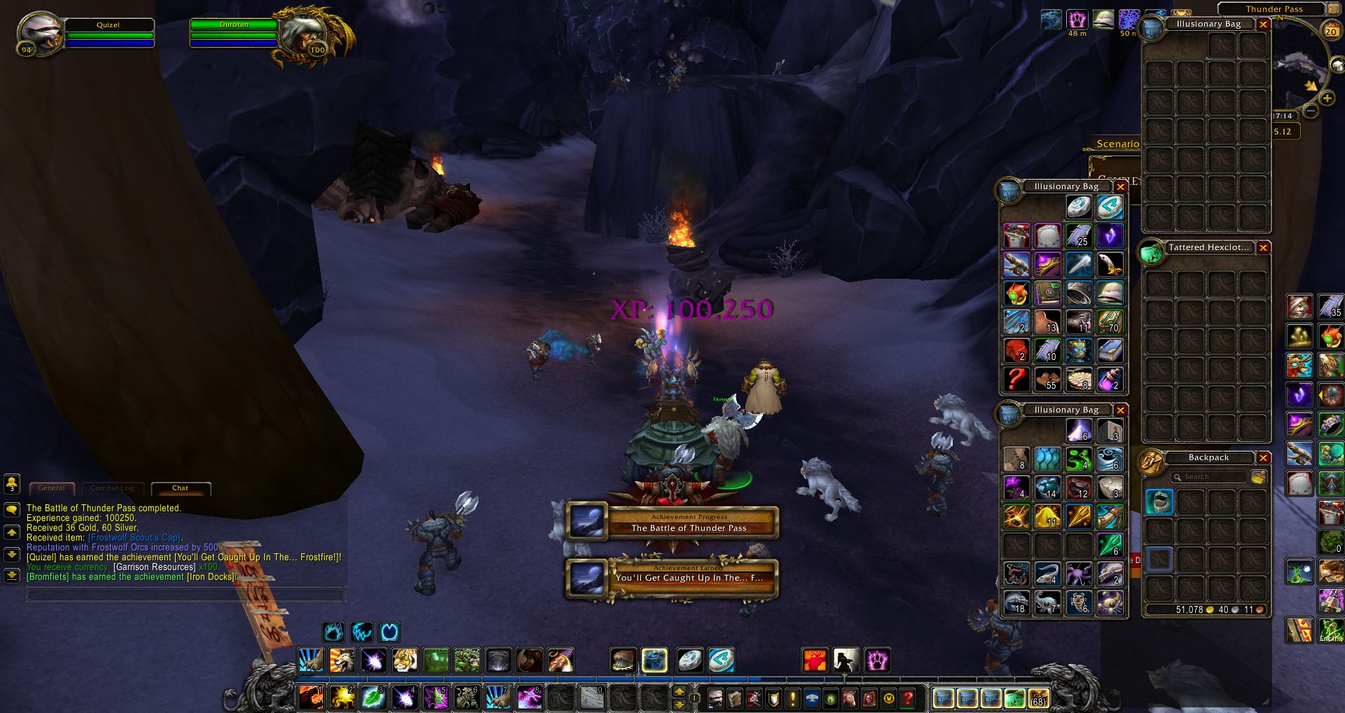 The Battle of Thunder Pass wow
