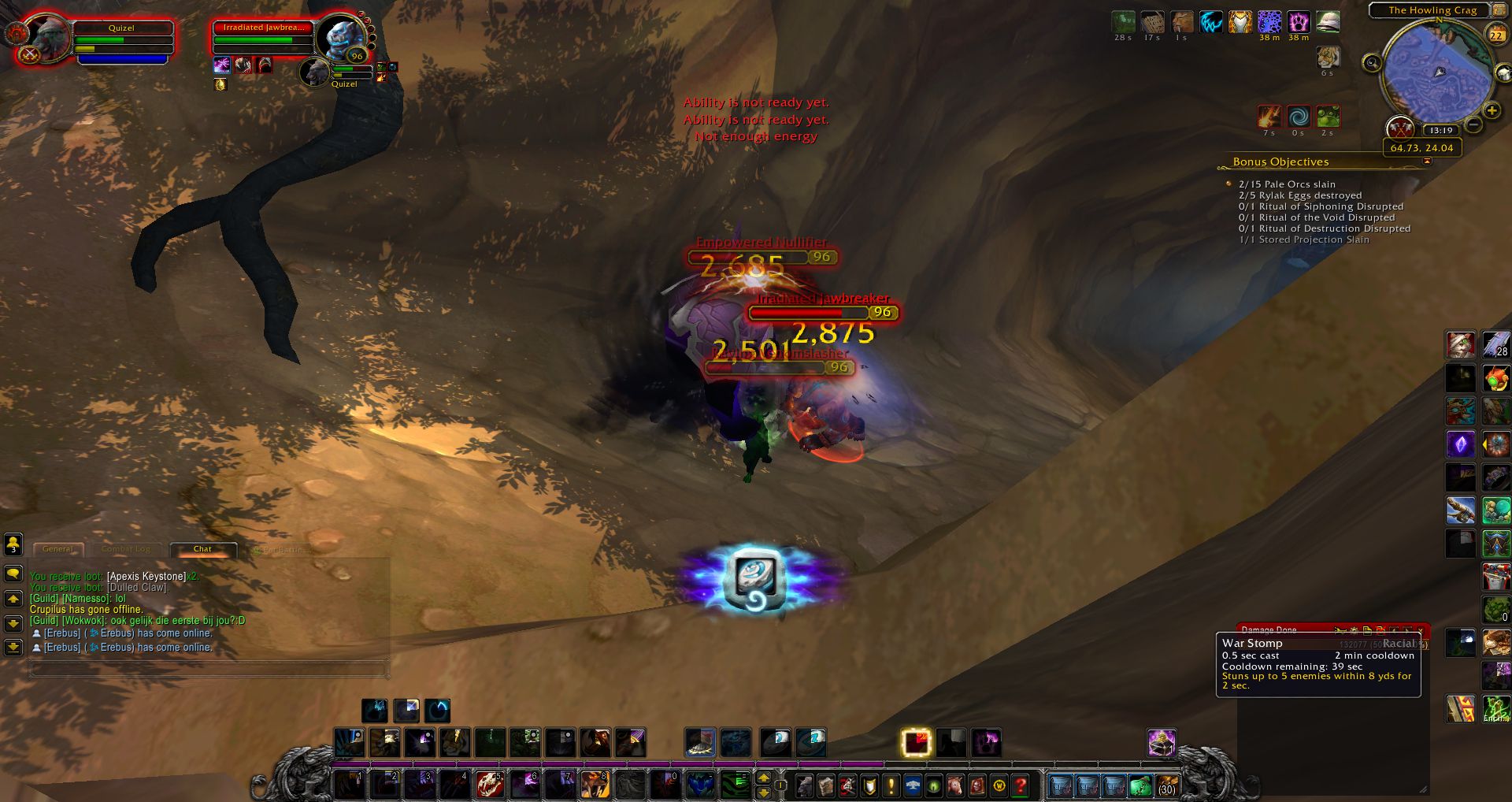 The Howling Crag wow