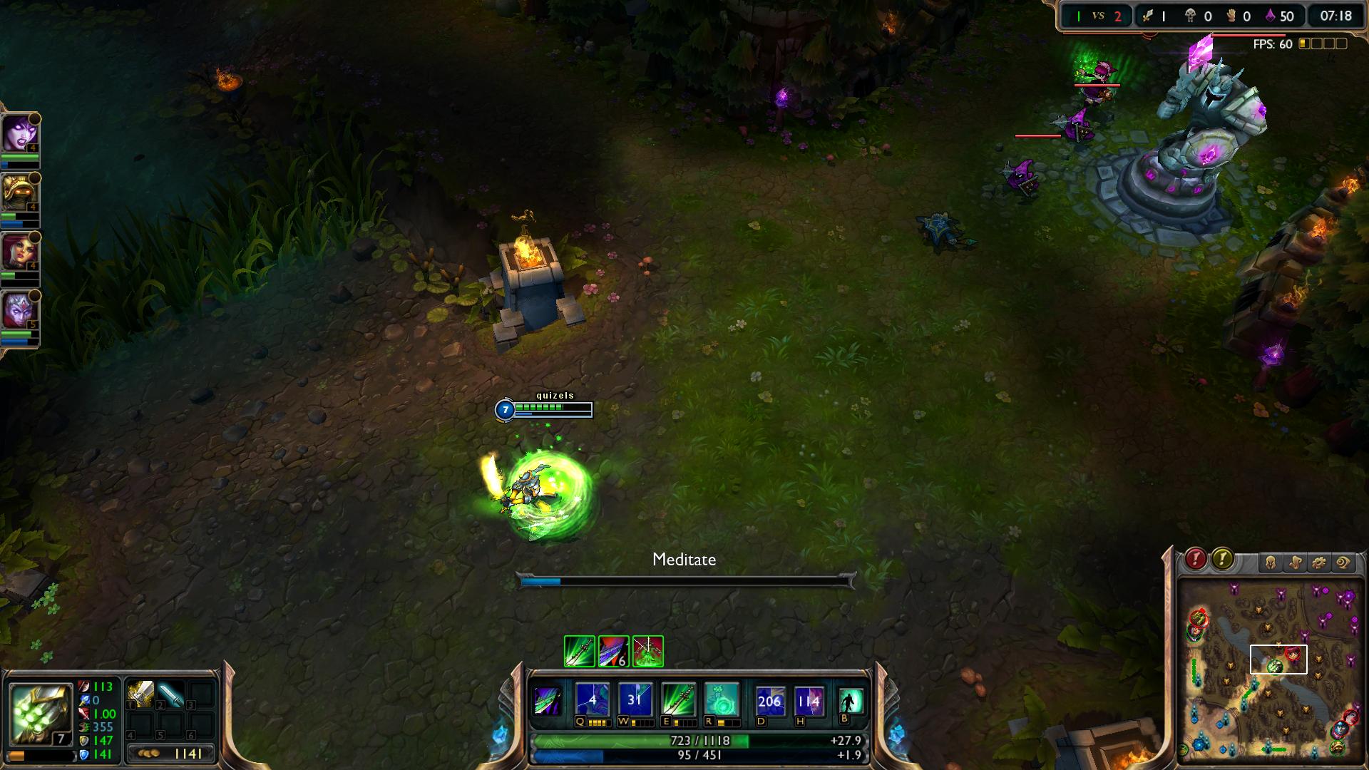 Meditate Master Yi lol lol