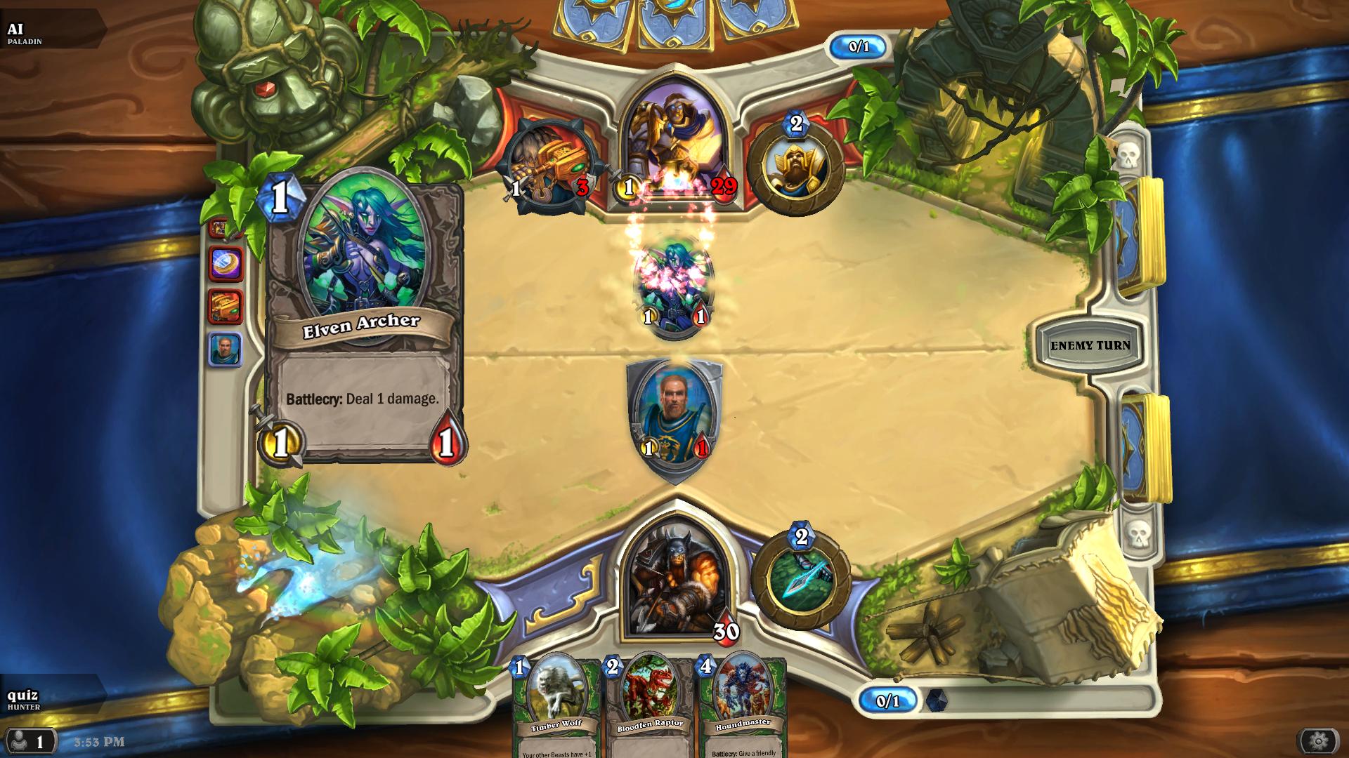 Elven Archer Hearthstone hearthstone