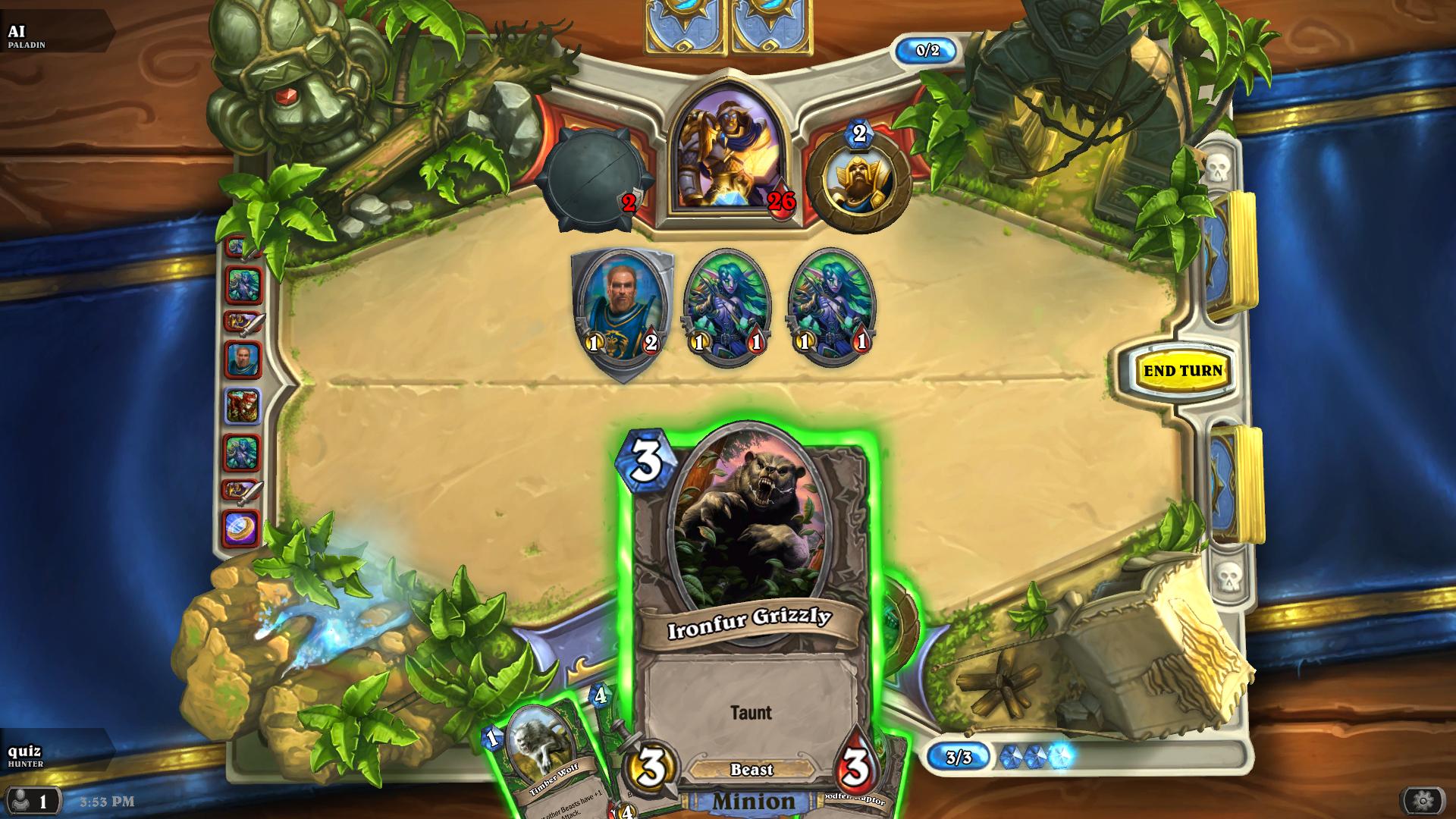 Ironfur Grizzly Hearthstone hearthstone