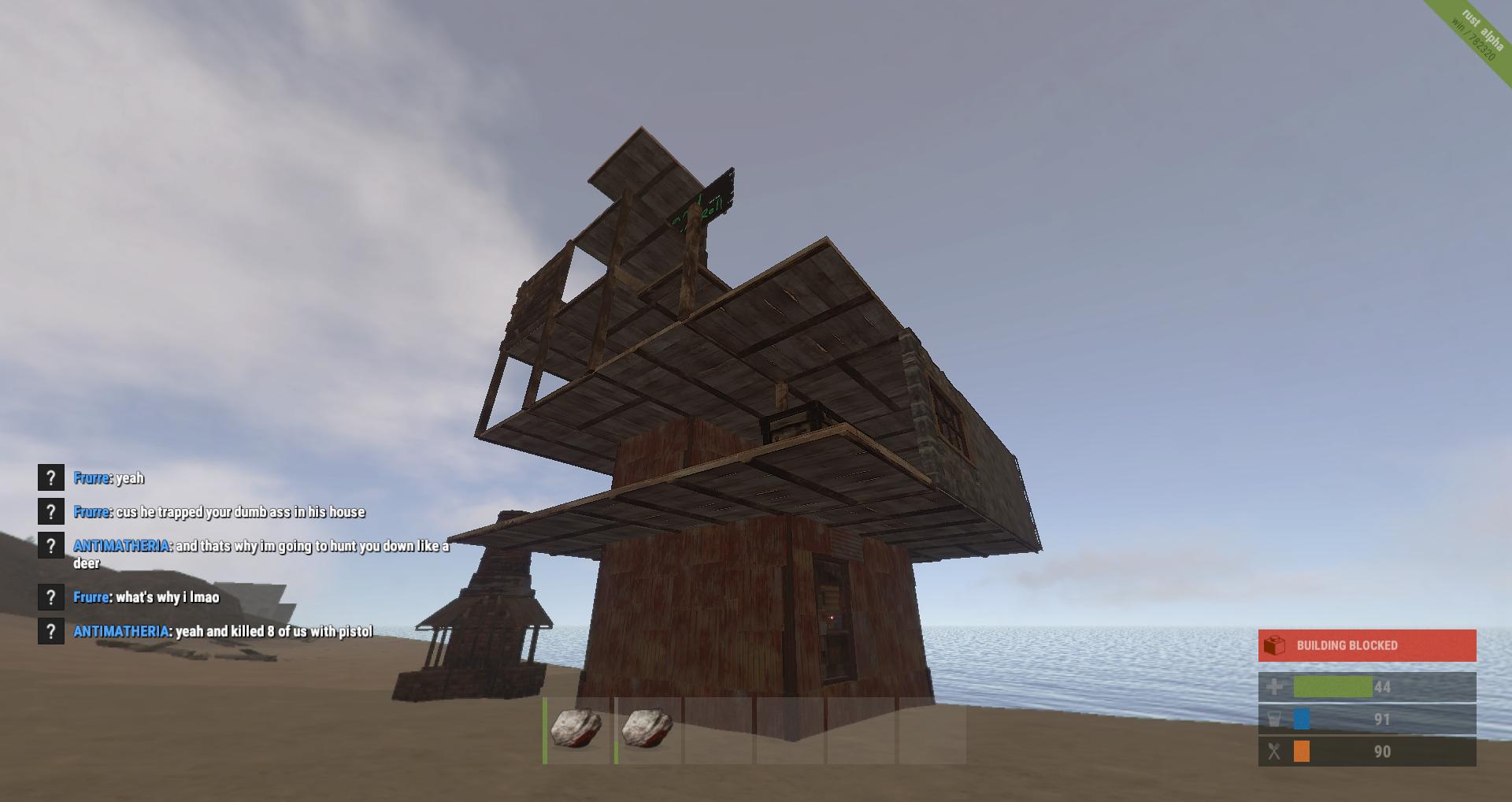 Abandoned building rust