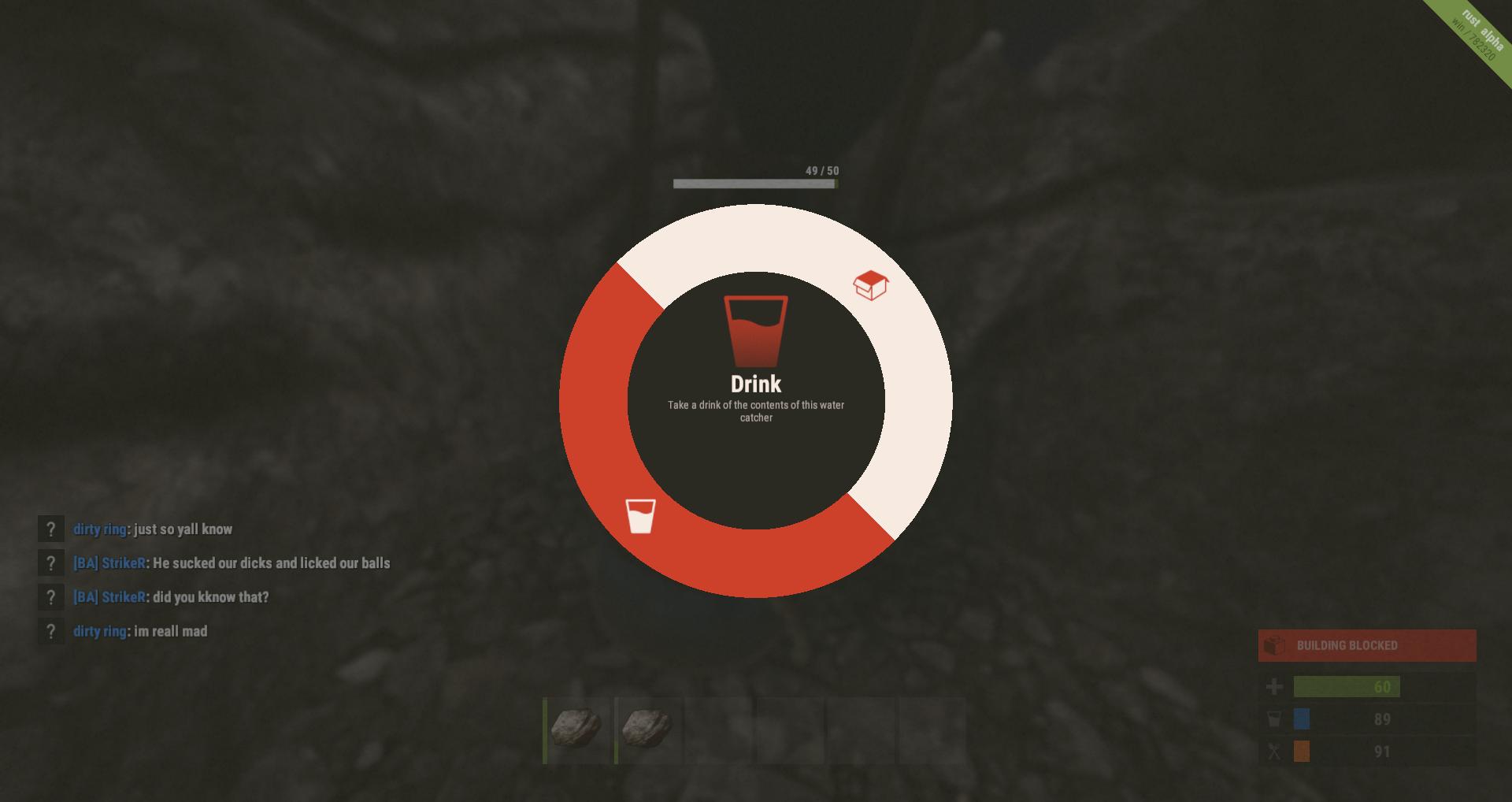 Drink rust