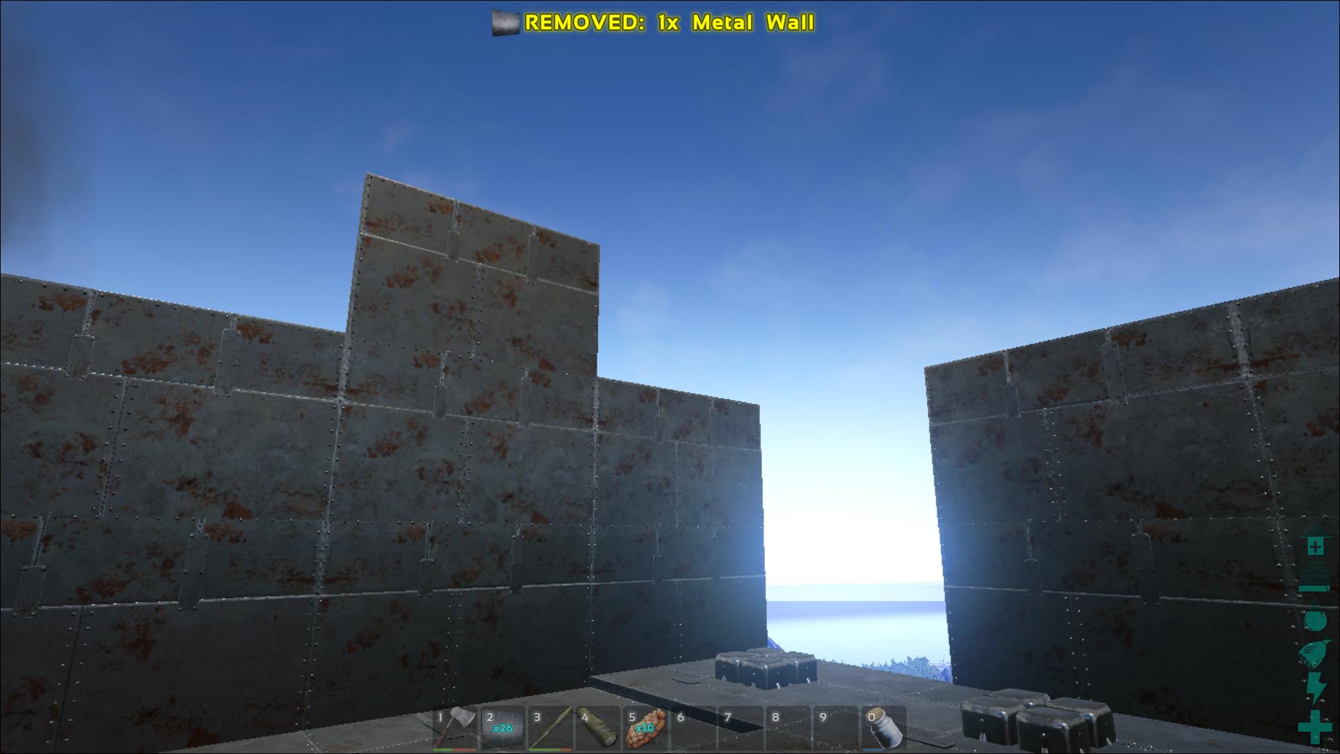 Metal structure ark