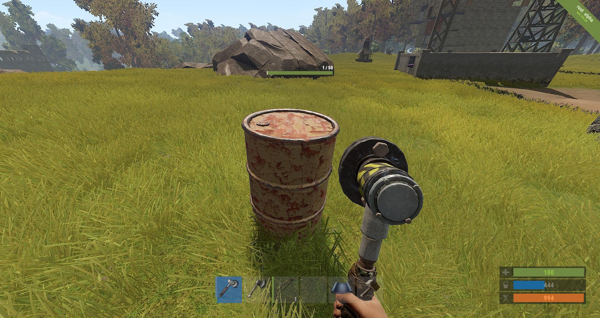 Barrel rust