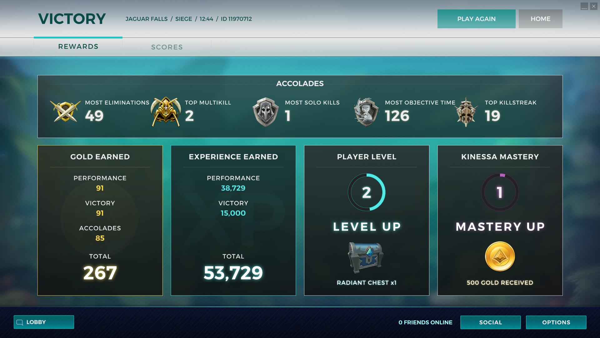 Accolades paladins