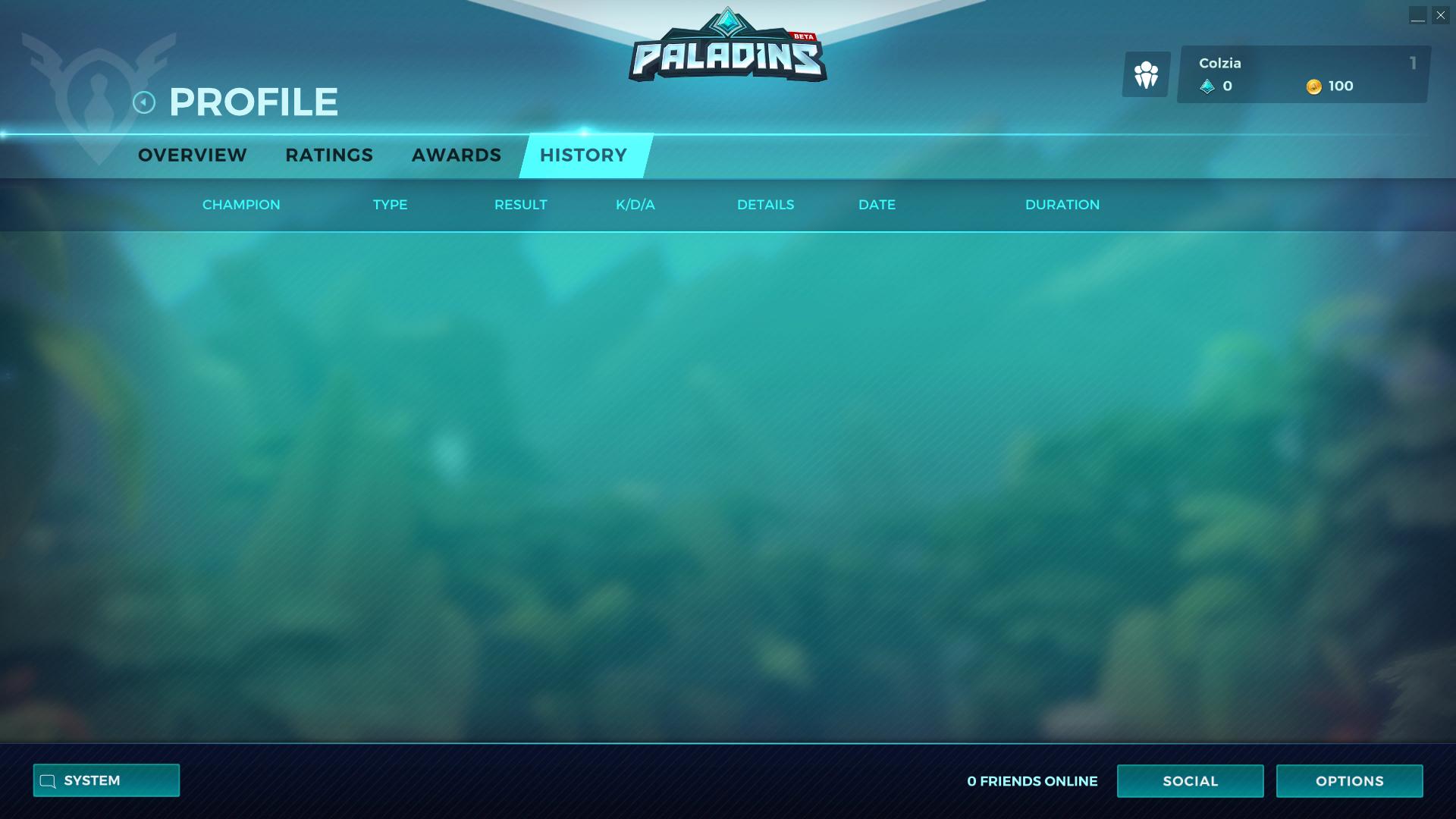 History paladins